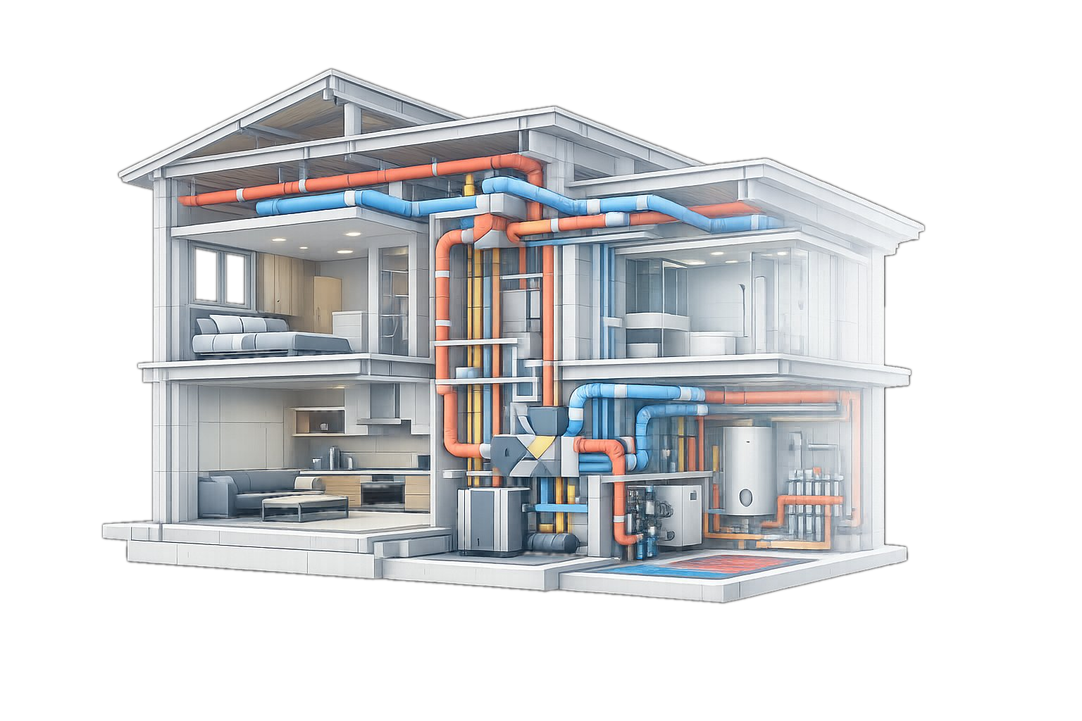 Energetické modelování budov – MEP systémy